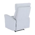 Kép 4/16 - SILAS modern állítható pihenőfotel - Világosszürke szövet