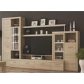 Kép 3/4 - ATLANTIS NEW nappali szekrénysor 312 cm LED világítással - Sonoma Tölgy