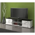 Kép 2/3 - ZUNO NEW TV asztal - Fekete / Fehér