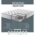 Kép 2/6 - ALOEVERA DOUBLE FACE táskarugós matrac 180x200 cm - 30 cm vastag