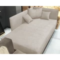Kép 1/3 - TRIEST 90-es heverő - ALFA 01 BEIGE - Jobbos