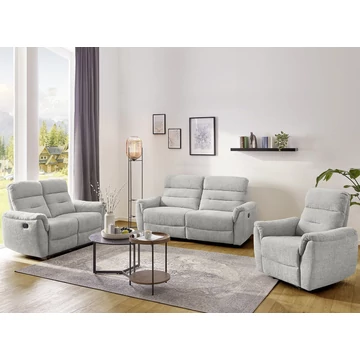 UTAH 3+2+1 félautomata relax TV ülőgarnitúra - 417-19 Szürke