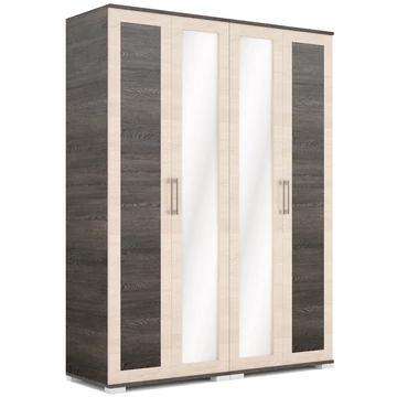MONZA 160 cm nyílóajtós gardrób - Canterbury / Santana