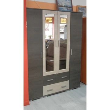 NÁPOLY 160 cm nyílóajtós gardrób - Canterbury / Santana