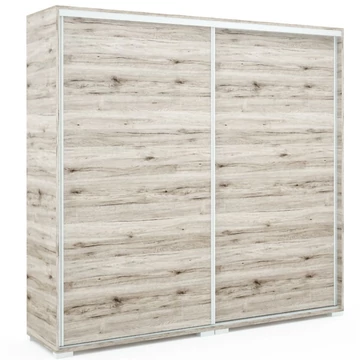 BOND 200 cm tolóajtós gardrób - San Remo