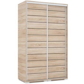 PORTO 120 cm tolóajtós gardrób - Sonoma Tölgy