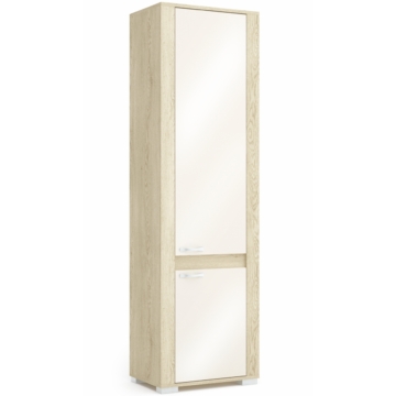 CORTINA 60-as teleajtós elem JOBBOS - Cotta Cremona / Magasfényű Beige (C6)