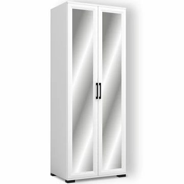 EVEREST E7 ruhás tükrös elem 80 cm (2 tükörrel) - Fehér