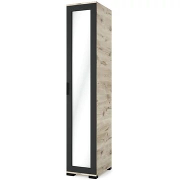 GALAXY G1 ruhás tükrös elem 40 cm - Viking Tölgy / Matt Fekete