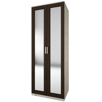 GALAXY G6 ruhás tükrös elem 80 cm - Ferrara Tölgy / Finom Barna
