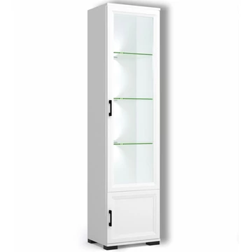 RODOSZ 50-es álló üveges elem LED világítással - Fehér (RD2)