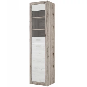 ROYAL 52-es üveges elem JOBBOS A - San Remo / Fehér Tölgy (ROY8)