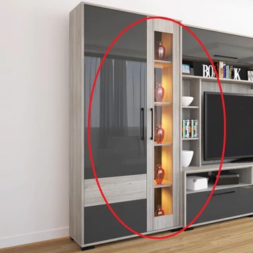LED világítás NOVA üveges elembe