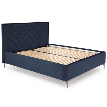 MODULO ágykeret 160x200 cm - Monolith 77 SÖTÉTKÉK + W1 + N1