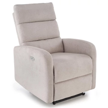 CARINIO automata TV fotel masszázs funkcióval - Világos Bézs szövet