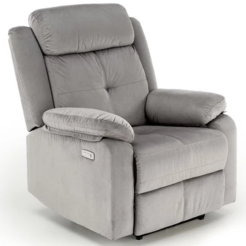 LORIS automata relax TV fotel - Szürke szövet