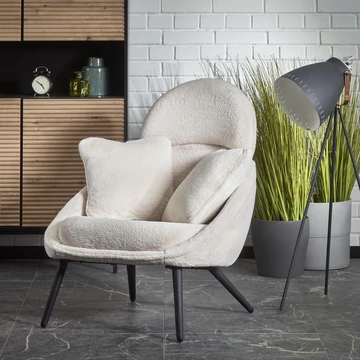 MERRY fotel - Krém szövet