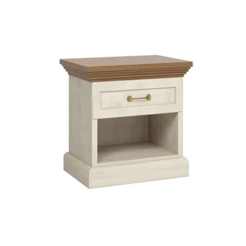 ROYAL éjjeliszekrény - Északi erdei fenyő / Vad tölgyfa (SN)