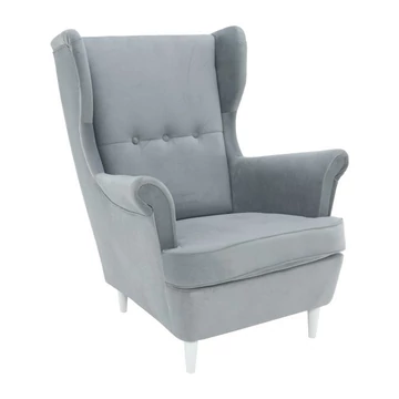 RUFINO 2 NEW modern fotel  - 14 Világosszürke / Fehér (360056)