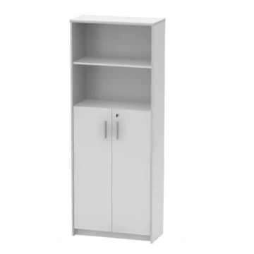 JOHAN 2 NEW 10 polcos szekrény - Fehér (278032)