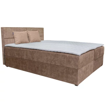 ARAMIS Boxspring franciaágy 180x200 cm - 1-es BÉZS