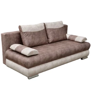 LUNA kanapé - 2-es BARNA-DRAPP