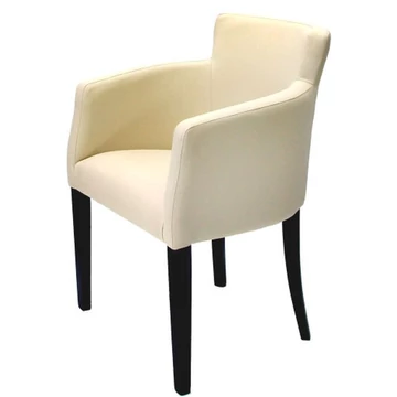 KNEZ fotel - Wenge / Beige TXT