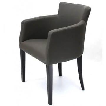 KNEZ fotel - Wenge / Szürke TXT