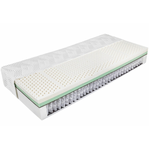 SleepSentry ADMIRAL LATEX táskarugós matrac 80x200 cm - 25 cm vastag