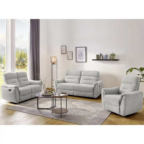 UTAH 2,5+2+1 félautomata relax TV ülőgarnitúra - 417-19 Szürke
