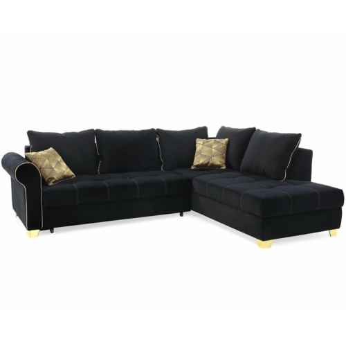 SARAY sarokülő - 372-06 / 372-06 / 733-04 Fekete-Arany
