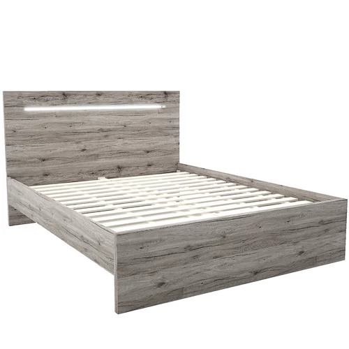 FAVORIT ágykeret ágyráccsal, LED világítással 160x200 cm - San Remo