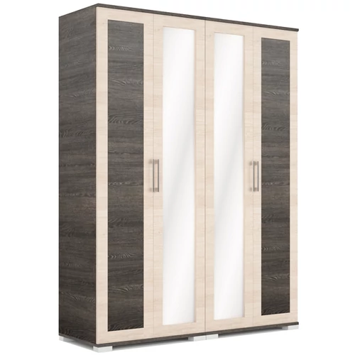 MONZA 160 cm nyílóajtós gardrób - Canterbury / Santana