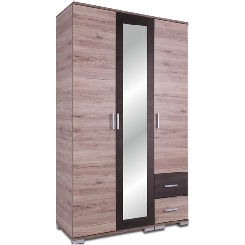 NÁPOLY 120 cm nyílóajtós gardrób - San Remo / Canterbury