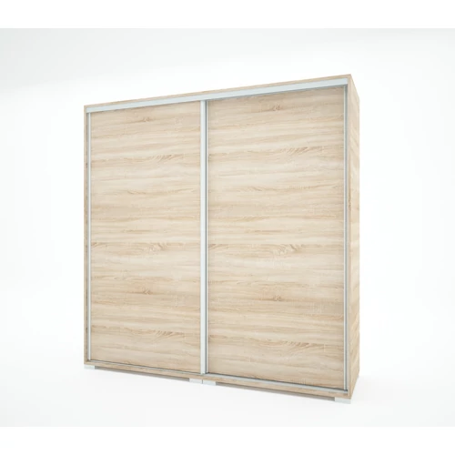 BOND 200 cm tolóajtós gardrób - Sonoma tölgy
