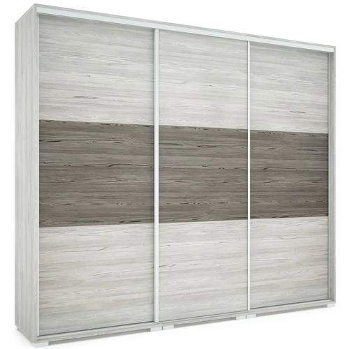 BOSTON 279 cm tolóajtós gardrób ruhalifttel - Katthult / Sötét Katthult