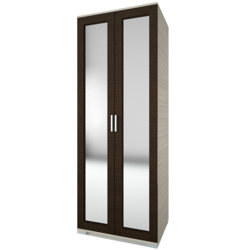 GALAXY G6 ruhás tükrös elem 80 cm - Ferrara Tölgy / Finom Barna