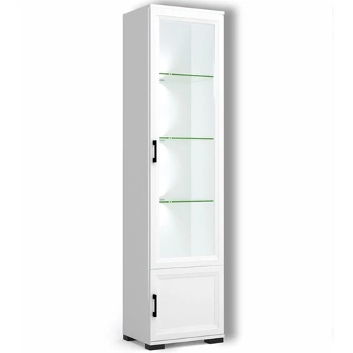 RODOSZ 50-es álló üveges elem LED világítással - Fehér (RD2)