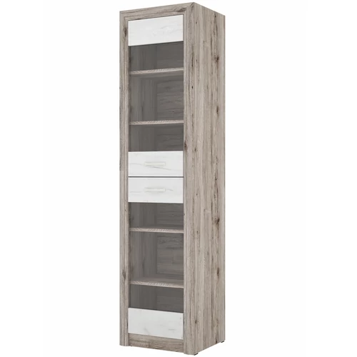 ROYAL 52-es teleüveges elem JOBBOS - San Remo / Fehér Tölgy (ROY9)