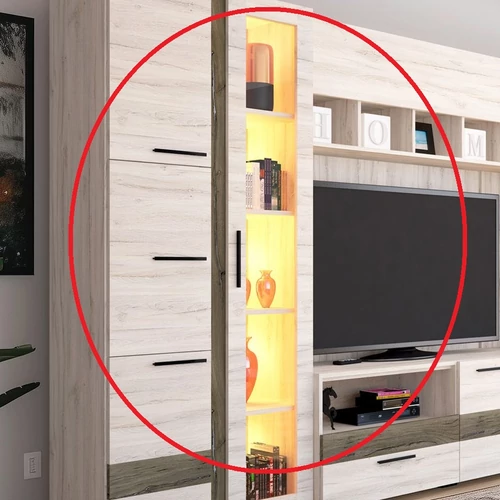 LED világítás TEXAS üveges elembe