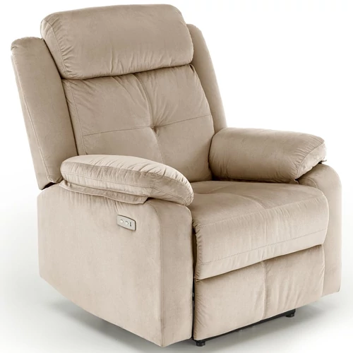 LORIS automata relax TV fotel - Bézs szövet