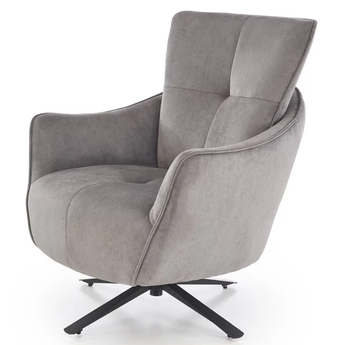 SCAMPI relax fotel - Szürke szövet