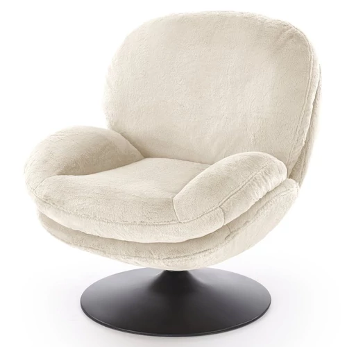 SHELL relax fotel - Krém szövet