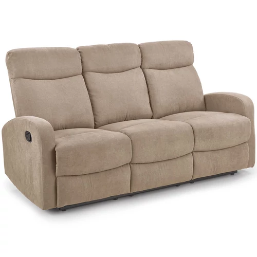 OSLO 3S félautomata relax TV 3-üléses kanapé - Bézs