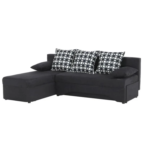 POLARIS NEW univerzális sarokülő ágyfunkcióval és ágyneműtartóval - Altara Sötétszürke