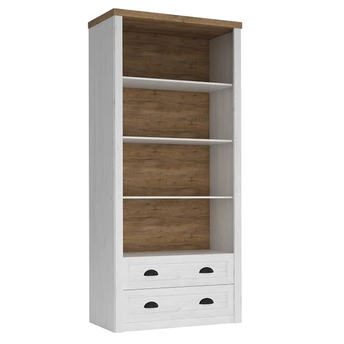 PROVANCE könyvespolc R2 - Andersen Fenyő / Lefkas Tölgy