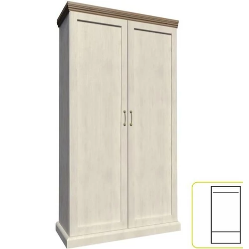 ROYAL akasztós szekrény - Északi erdei fenyő / Vad tölgyfa (S2D)