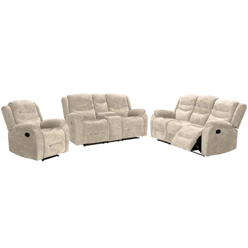 PREMIER 3+2+1 félautomata relax TV ülőgarnitúra - 2-es BÉZS